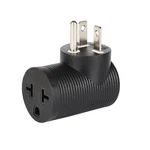 Angled 4 In 1 Nema 5-20p Power Adapter, To 5-15r, 5-20r, 6-15r, 6-20. Fixed Price $15.95.