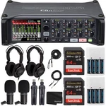 Zoom F8n Pro Multitrack Field Recorder + 2x Zdm1 Mic Packs More. Fixed Price $1119.95.