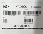 Atlona Hdbaset Mid-span Power Supply At-ps-poe. Fixed Price $195.00.