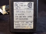 Power Adapter Apf Model 751s 117vac To 7.5vdc Tested Japanese Made Rare!. Fixed Price $21.99.