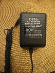 Genuine Oem Ad-0980l Ac Power Supply Adapter Charger Output 9v 800ma. Fixed Price $15.00.