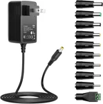 12v 3a 2.5a Ac Dc Power Adapter Supply Cord Wall Charger For 12 Volt Electronics. Fixed Price $21.36.