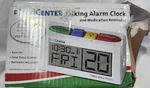 Medcenter Talking Alarm Clock, Medication Pill Reminder Clock. Fixed Price $19.95.