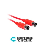 Hosa Mid-310rd 5-pin Din Midi Cable - Red 10ft Perfect Circuit. Fixed Price $15.95.