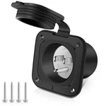 Bumbee 15 Amp 125v Flanged Inlet, Nema 5-15p 2 Pole 3-wire Ac Port Plug, Rv S.... Fixed Price $16.01.