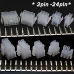 Molex 4.2mm 2 To 24 Pin Way Multi Plug Connector Sets Male + Female Terminal. Fixed Price $252.38.