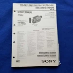Sony Ccd-tr57 Ccd-tr67 Ccd-tr87 Ccd-tr413pk Ccd-tr414pk Service Manual Original. Fixed Price $106.75.