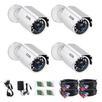 Zosi 4pk 1080p Hd Home Tvi Security Cameras Outdoor Cctv Night Vision Alert Ip66. Fixed Price $79.99.