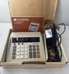 Lloyds 10-digit Desktop Calculator E680-2 Blue Screen W/ Power Adapter Vintage. Fixed Price $17.04.