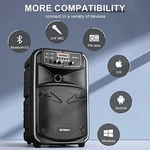 Geyguy Gtsk8-2 Portable Bluetooth Pa System - Black. Fixed Price $67.33.