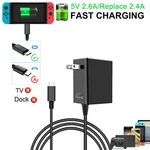 Ac Adapter Power Supply For Nintendo Switch Wall & Travel Charger Plug Cord Lite. Fixed Price $7.38.