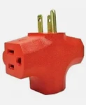 1x Grounded 3 Way Electric Adapter Outlet Ac Wall Plug Prong Power Splitter. Fixed Price $6.99.