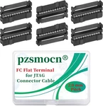 Idc 2x12 Double Row Rectangular Socket Adapter Fc Black Crimp Wire Head Three. Fixed Price $20.24.