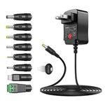 Zozo Universal Ac/dc Adapter 12w 3v 4.5v 5v 6v 7.5v 9v 12v Switching Power Su.... Fixed Price $18.73.