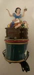 Disney Snow White Dwarfs Twirling Table Piece Tree Top Mr Christmas No Cord. Fixed Price $22.22.