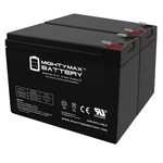 Mighty Max 2 Pack - 12v 10ah Currie Ezip 500cd, 500 Cd Electric Scooter Battery. Fixed Price $49.99.