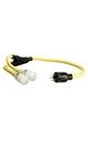 Woods 3-feet 10/3 Generator Power Cord Adapter; L5-30p To (2) L5-20r,. Fixed Price $29.99.