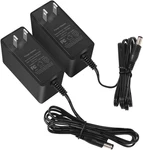 Smotecq 12v 2a Power Supply Ac Adapter 2 Pack, 24w Transformer Charger For Led S. Fixed Price $15.95.