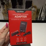 Cyberpower Universal Ac/dc Adapter Usb 7 Tips 5ft Cable Black 5v/3v/12v. Fixed Price $15.00.