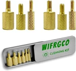 Gun Cleaning Rod Fitting Adapter Set - 6 Pack Brass Threaded Connectors. Fixed Price $19.00.