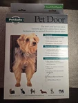 Petsafe Brown Pet Door - Small, Up To 12 Lbs. Ts-2-11 New. Fixed Price $24.99.