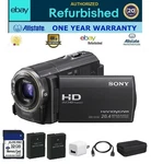 Sony Hdr-cx580v Hd 20.4mp Handycam Camcorder 32gb Bundle Ebay Refurbished Ex. Fixed Price $349.97.