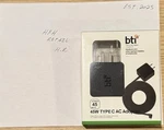 Bti 45w Usb Type-c Power Adapter Charger - 45wusb-c-bti. Fixed Price $20.21.