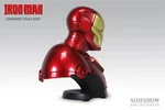 Sideshow Exclusive Iron Man 1:2 Bust Serial #003 New Shipper Sealed Nameplate. Fixed Price $253.00.