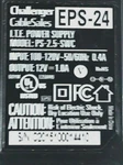 Challenger Cable Sales Eps-24 I.t.e. Power Supply; Part #ps-2.5-swc(eps-24). Fixed Price $14.99.