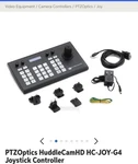 Ptzoptics Huddlecamhd Hc-joy-g4joystick Controller. Fixed Price $500.00.