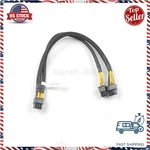 New 35cm 8pin To 6+8pin Power Adapter Cable For Dell Precision T3610 T5810 T7810. Fixed Price $16.11.