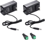 Smotecq 12v 2a Power Supply Ac Adapter, 100-240v To 12 Volt - 2amp 2pack. Fixed Price $15.94.