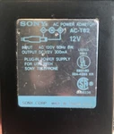 Sony Ac-t62 Power Supply 12v Works With Tam-2000 Telephone Answering Machine. Fixed Price $17.95.
