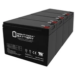 Mighty Max 4 Pack - 12v 10ah Currie Ezip 500cd, 500 Cd Electric Scooter Battery. Fixed Price $89.99.
