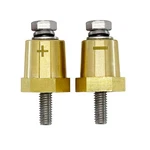 M6 Thread Brass Battery Terminal Charging Posts Post Adapter (+/-) W. Fixed Price $12.85.