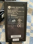 4-pin 5v 12v 2a Ac Adapter Dura Micro P/n 0314c0225 Power Supply Charger + Cord. Fixed Price $12.00.