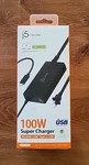 J5 Create 100w Pd Usb-c Super Charger Jup2290c Sealed. Fixed Price $23.99.