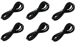 Lot Of 6 Longwell 2g01111451 6ft Power Cord Nema 5-15p To C13 3-prong. Fixed Price $29.89.