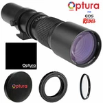 Optura Hd 32k 500mm Telephoto Lens For Canon Eos Ef And Ef-s Mount Dslr Cameras. Fixed Price $116.86.