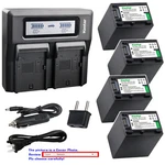 Kastar Battery Dual Lcd Fast Charger For Fv100 Sony Hdr-pj780 Hdr-pj790 Hdrpj810. Fixed Price $72.99.