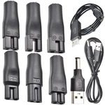 9 Pcs Power Cord 5v Charger Usb Adapter Suitable For Electric Hair Clippers, .... Fixed Price $11.88.