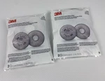 Lot Of 2 (4 Filters) 3m P100 Advance Particulate Filter Replacement 2297. Fixed Price $18.00.