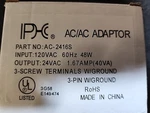 Phc Ac-2416s Ac/ac Adaptor, 120vac/24vac, 3-screw Terminals With Ground. Fixed Price $19.99.