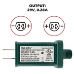 Ting Shen Power Supply For Led Xmas Tree Lights Dc 29v 0.28a (ts-8w29v). Fixed Price $38.85.