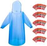 Bruvoalon 6 20 50 Pack Disposable Rain Ponchos For Adults/youth, Waterproof.... Fixed Price $105.52.