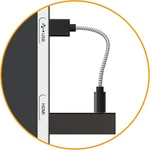 Usb Power Cable For Fire Stick, Adapter Cord Plug Black And White. Fixed Price $18.07.