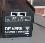 De Vere 500 Watt Train-stab Power Supply For 504. Fixed Price $115.00.