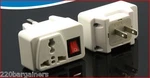 Universal North American Plug Adapter W/ Power Switch Foreign To Usa Style. Fixed Price $10.90.