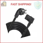 Kuncan Universal Computer Power Cord - 6ft / 1.8m Nema 5-15p Flat Plug To Iec 60. Fixed Price $13.89.