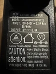 Gsp Ac/dc Adapter Model Gscu0600s019v12e 19v 0.6a Power Cord Part Replacement. Fixed Price $11.00.